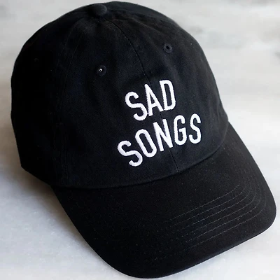 Sad Songs Hat | Embroidered Dad Hat