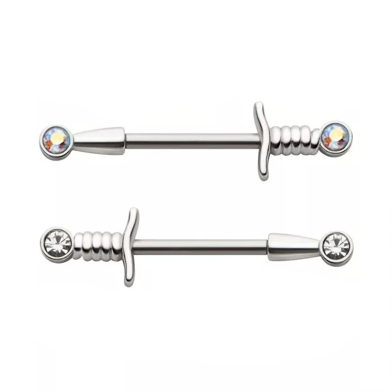 Barra para pezones Dagger Bez Gem