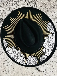 Dahlia Burst Hat