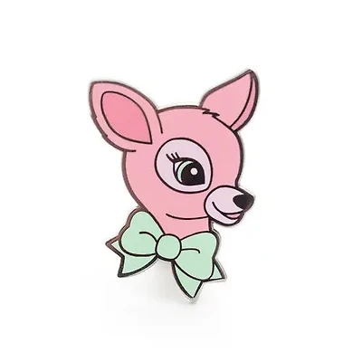 Pink Deer Pin