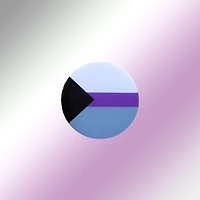 Demisexual Flag Pin
