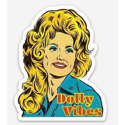 Vibraciones de Dolly Pegatina