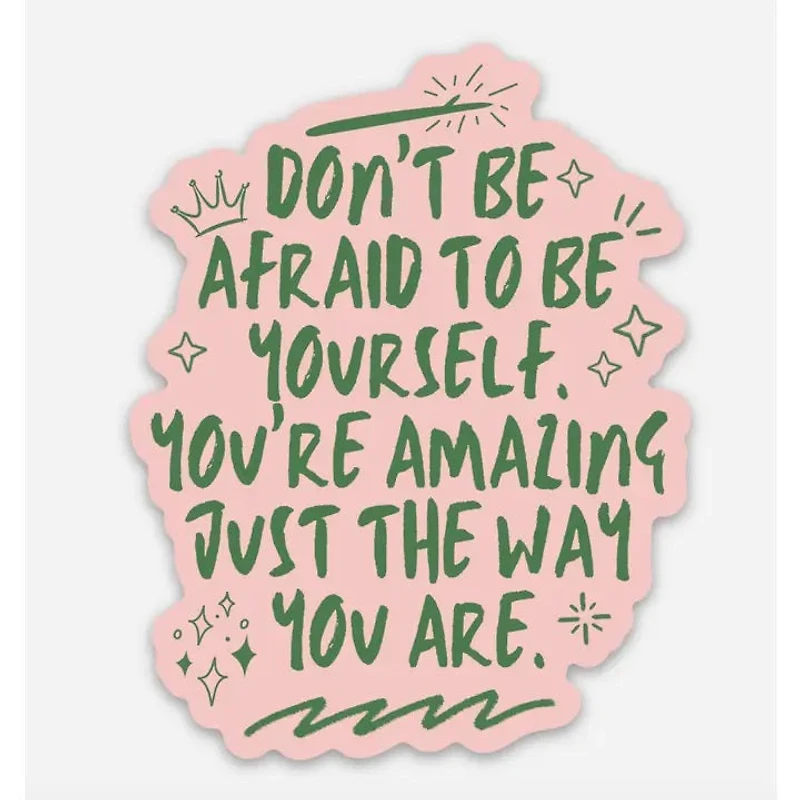 Don't Be Afraid Sticker (Wicked)