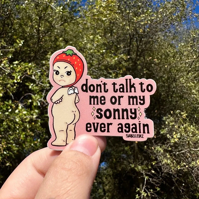 Don't Talk To Me Sticker
