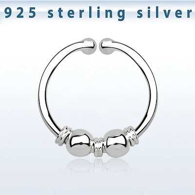 Double Ball Design Fake Septum