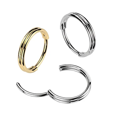 Double Line Hinged Hoop