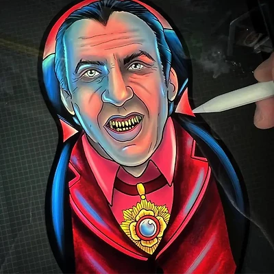 Nicholas Cage Dracula Renfield Pillow