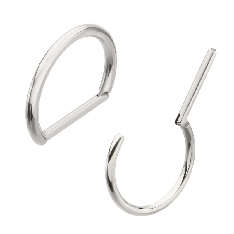 D - Shaped Clicker Titanium