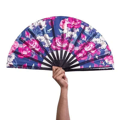 Dark Floral Fan