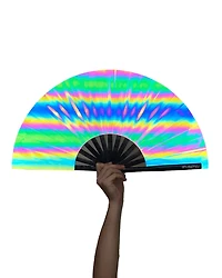 Reflective Rainbow Fan