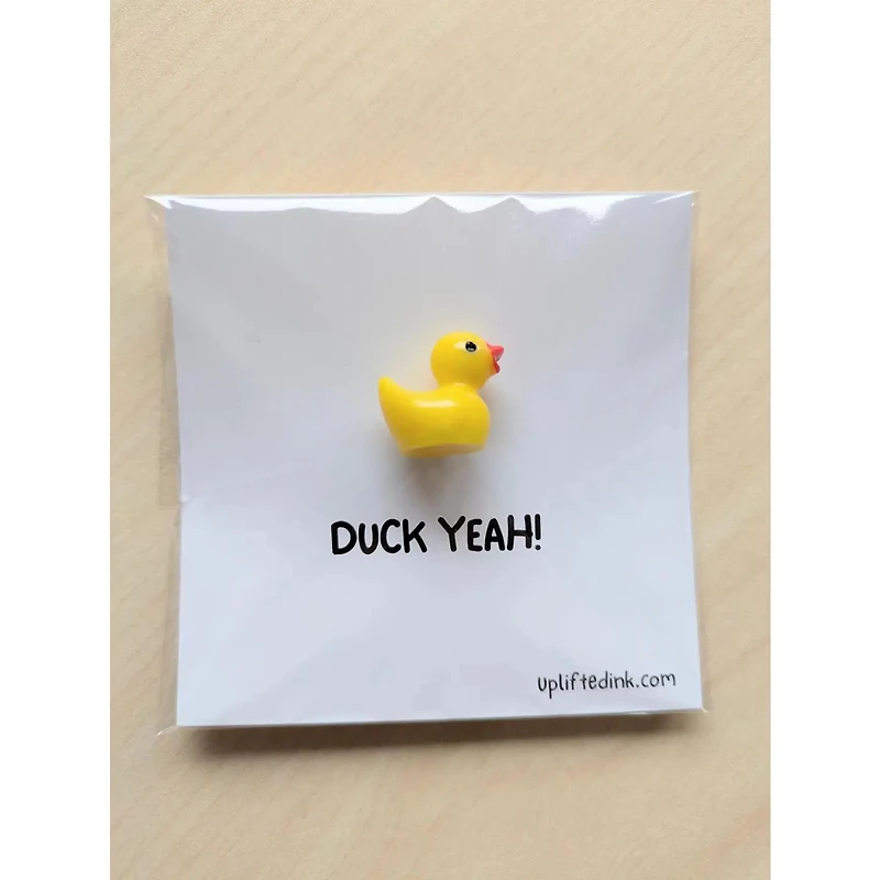 Duck Yeah Card – Cute Ducky Pun Design For Uplifting Notes