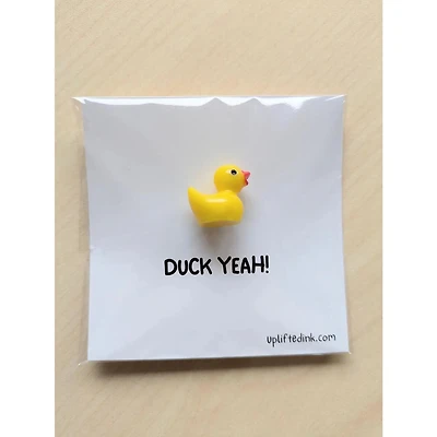 Duck Yeah Card – Cute Ducky Pun Design For Uplifting Notes
