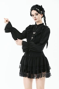 Lolita Drak Gothic Low Waist Drop