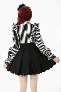 Lolita Dark Striped Preppy Dress