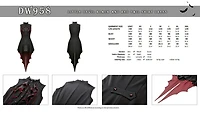 Little Devil Black And Red Tail Shirt Dress