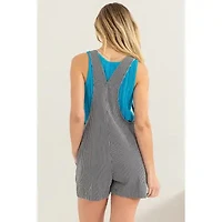 Pinstripe Shortalls