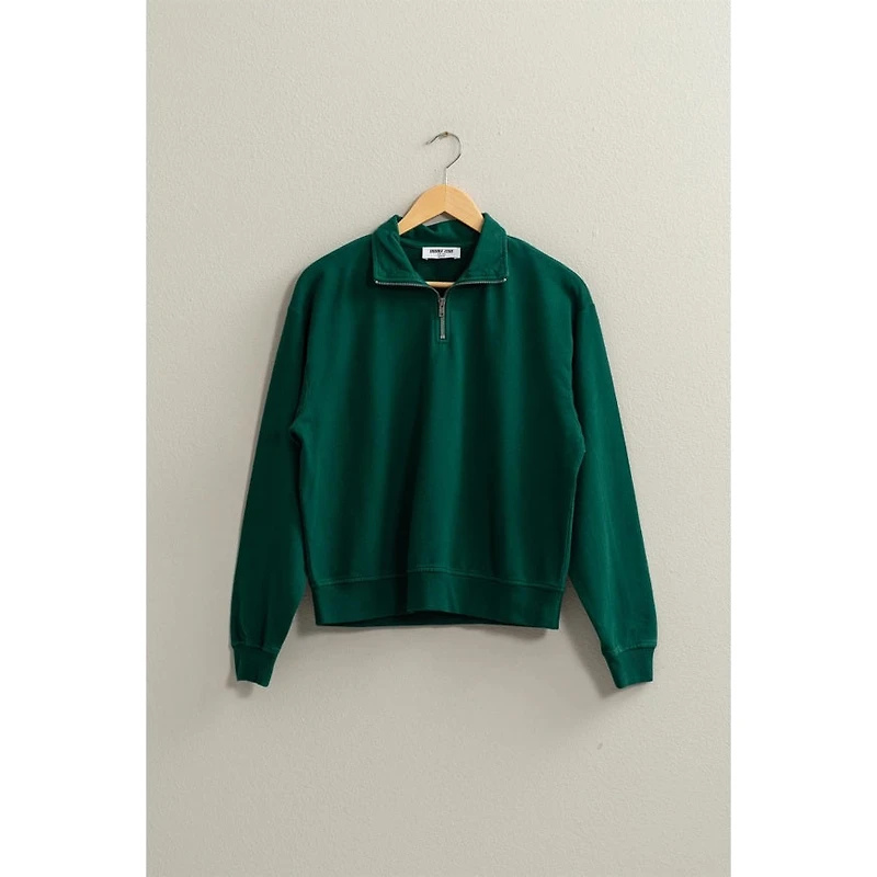 Half Zip Long Slc Sweatshirt