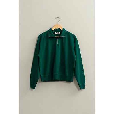 Half Zip Long Slc Sweatshirt