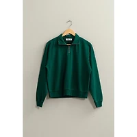 Half Zip Long Slc Sweatshirt