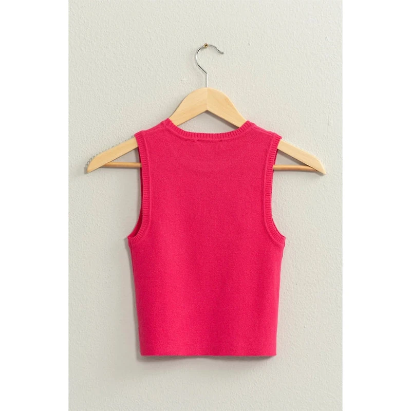 Ribbed Knit Tank Top