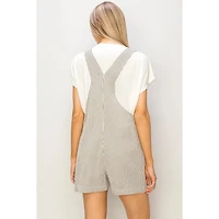 Pinstripe Shortalls