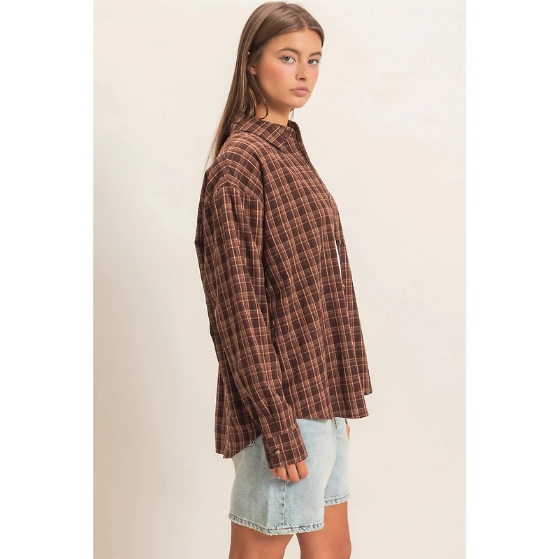 Plaid Oversized Shirt