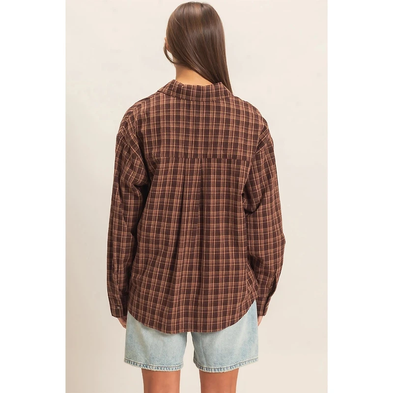 Plaid Oversized Shirt