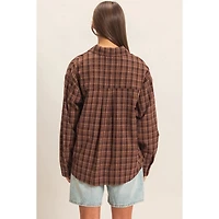 Plaid Oversized Shirt