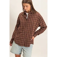 Plaid Oversized Shirt