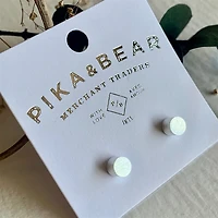 Cylin Minimalistic Silver Studs