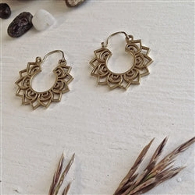 Uma Lotus Earrings
