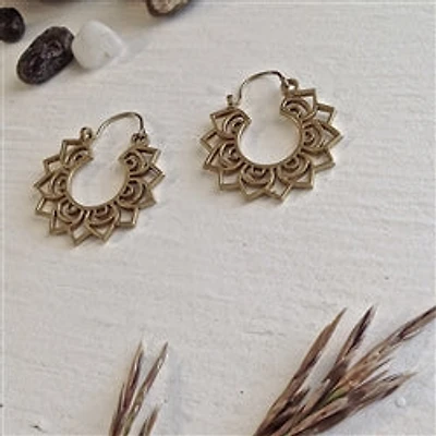 Uma Lotus Earrings