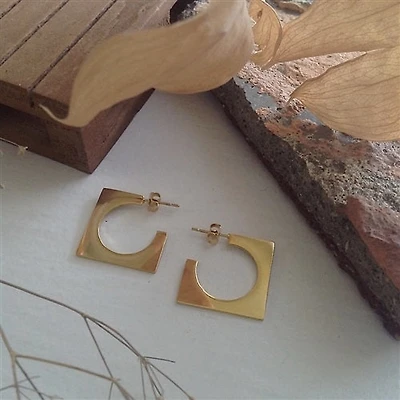 Fratelli Modernist Hoop In Gold