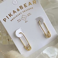 Walter Star Studded Safety Pin