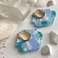 Jules Acetate Hoop Ocean Dreams