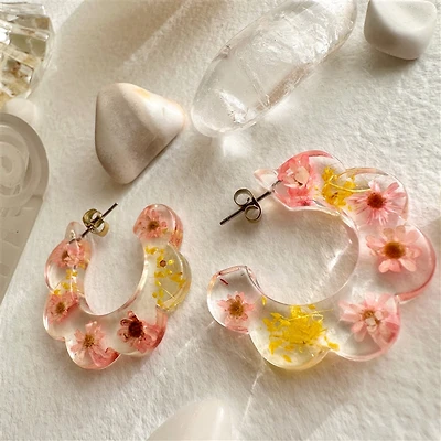 Maypole 36MM Acetate Hoop Earrings