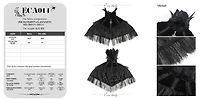 Black Feather Velvet Cape
