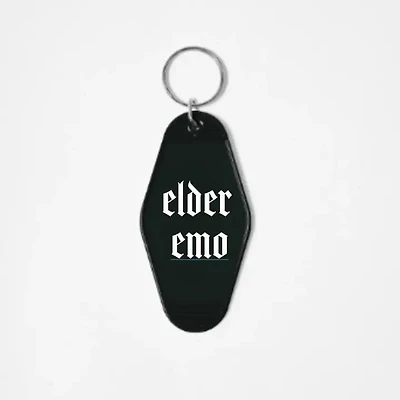 Elder Emo Motel Keychain