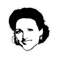 Seinfeld Elaine Vinyl Sticker