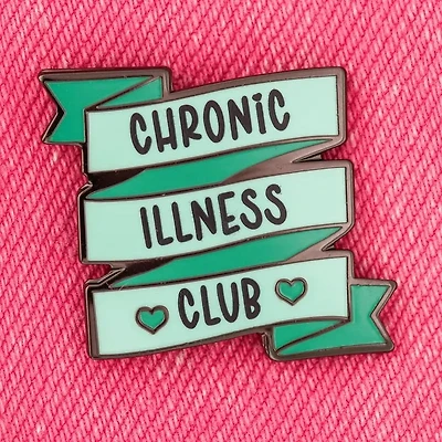 Chronic Illness Club Ribbon Pin