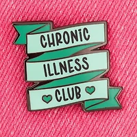 Chronic Illness Club Ribbon Pin