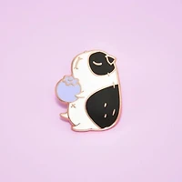Guinea Pig And Blueberry Pin