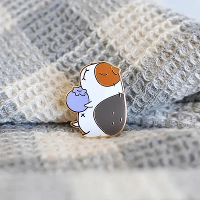 Guinea Pig Blueberry Pin