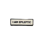 I Am Epileptic Enamel Pin
