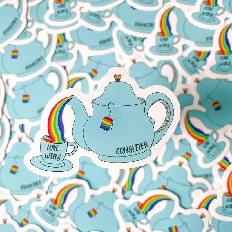 Equal Itea LGBTQ+ Sticker