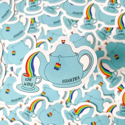 Equal Itea LGBTQ+ Sticker