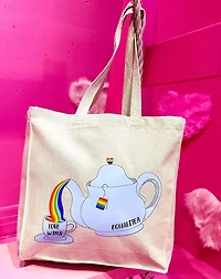Equali-TEA Canvas Tote Bag