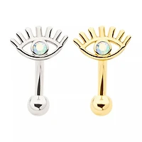 EYE CURVED BARBELL
