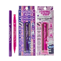 Winged Eyelinger And Stamp Pen Set Purple