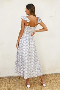 Corset Flutter Dress